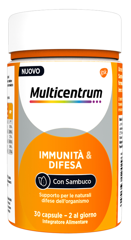 MULTICENTRUM IMMUNITA' & DIFESA 30 CAPSULE - Fontenova srl