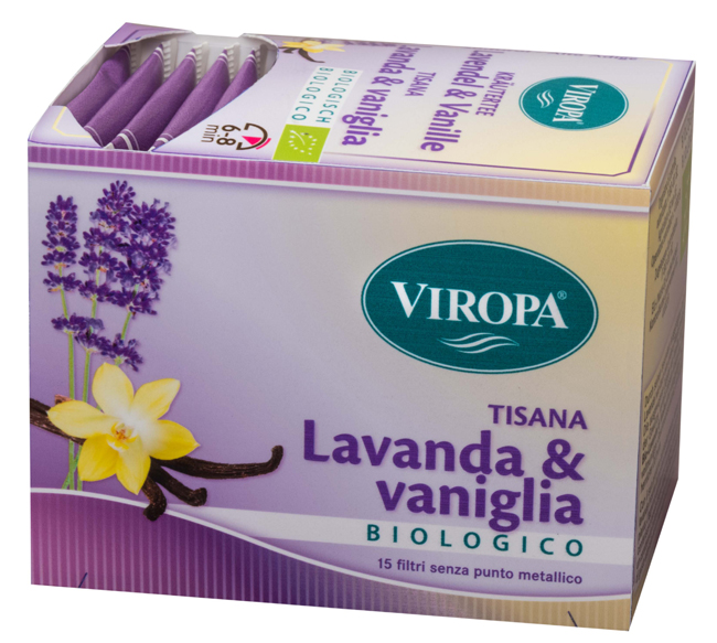 VIROPA TISANA LAVANDA&VANIGLIA BIOLOGICO 15 FILTRI - Fontenova srl