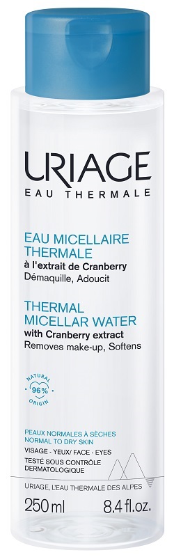 URIAGE EAU MICELLAIRE THERMALE PELLI NORMALI SECCHE 250 ML - Fontenova srl