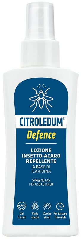 CITROLEDUM LOZIONE SPRAY DEFENCE ICARIDINA 10% 100 ML - Fontenova srl