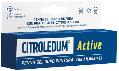 CITROLEDUM PENNA DOPOPUNTURA CON AMMONIACA ACTIVE 15 ML - Fontenova srl