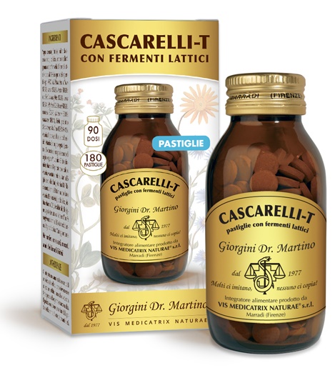 CASCARELLI T PASTIGLIE 180 PASTIGLIE CON FERMENTI LATTICI - Fontenova srl