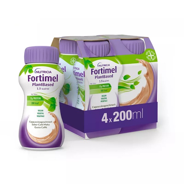 FORTIMEL PLANT BASED CAFFE' 4 BOTTIGLIE DA 200 ML - Fontenova srl