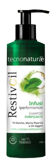RESTIVOIL TECNONAT GRASSI SHAMPOO 250 ML - Fontenova srl
