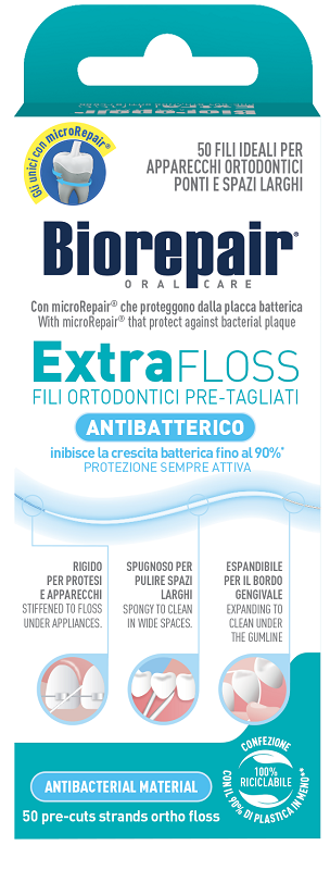 BIOREPAIR EXTRA FLOSS 50 PEZZI - Fontenova srl