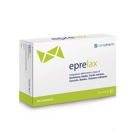 EPRELAX 20 COMPRESSE SENZA GLUTINE NATURALMENTE PRIVO DI LATTOSIO - Fontenova srl