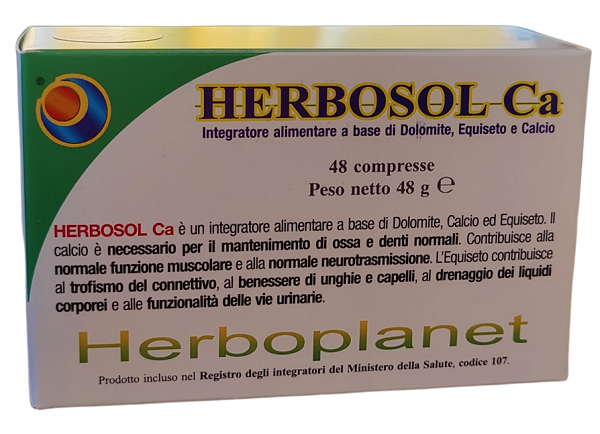 HERBOSOL CA 48 COMPRESSE - Fontenova srl