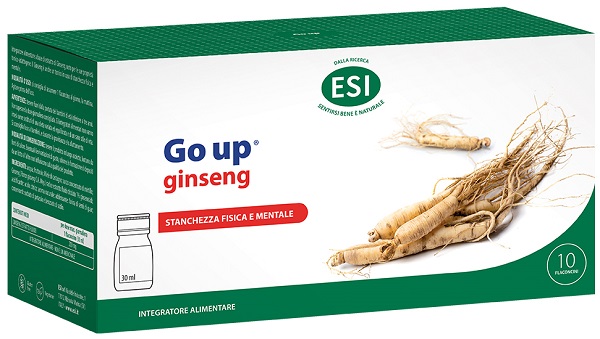 ESI GO UP GINSENG 10 FLACONCINI DA 30 ML - Fontenova srl