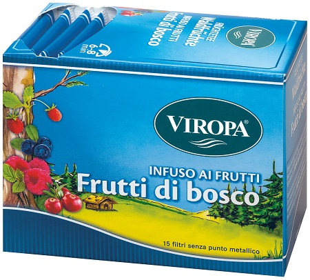 VIROPA INFUSO AI FRUTTI DI BOSCO 15 BUSTINE DA 2,5 G - Fontenova srl