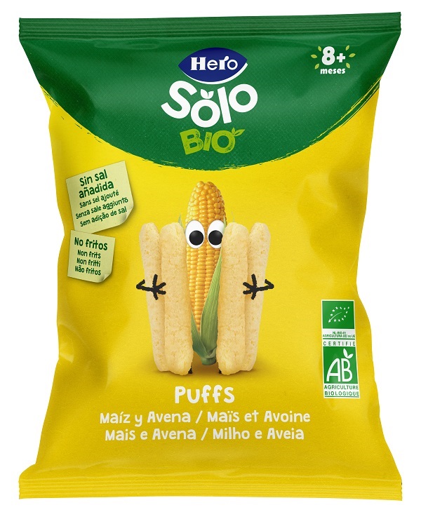 HERO SOLO SNACK PUFF AVENA MAIS 25 G - Fontenova srl