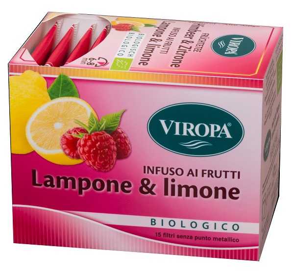 VIROPA INFUSO LAMPONE & LIMONE BIO 15 BUSTINE DA 2,7 G - Fontenova srl