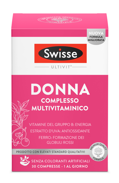 SWISSE MULTIVITAMINICO DONNA 30 COMPRESSE - Fontenova srl