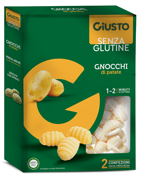 GIUSTO SENZA GLUTINE GNOCCHI 2X250 G - Fontenova srl