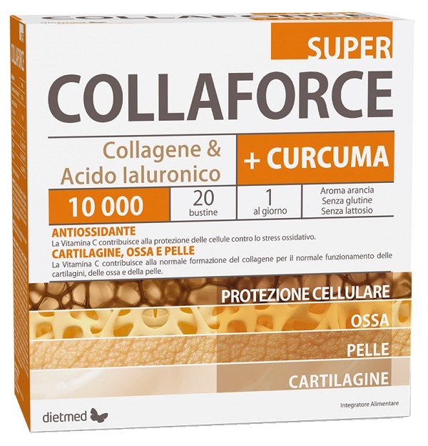 COLLAFORCE SUPER + CURCUMA 20 BUSTINE - Fontenova srl