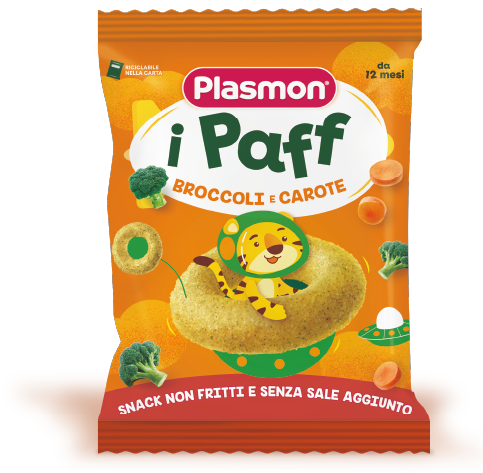 PLASMON PAFF ANELLINI BROCCOLI CAROTA 15 G - Fontenova srl