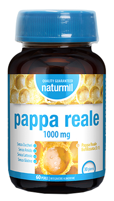 NATURMIL PAPPA REALE 1000 MG 60 PERLE - Fontenova srl