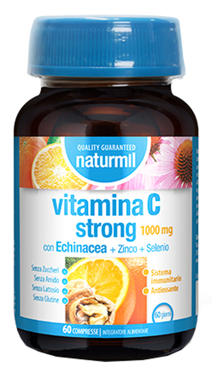 NATURMIL VITAMINA C STRONG 1000 MG 60 COMPRESSE - Fontenova srl