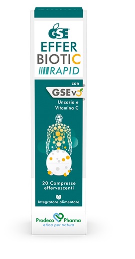 GSE EFFERBIOTIC RAPID 20 COMPRESSE - Fontenova srl