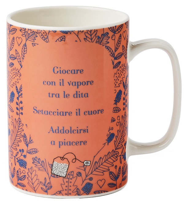 NEAVITA MUG LEZIONI DI TE' ROSSA DA 350ML - Fontenova srl