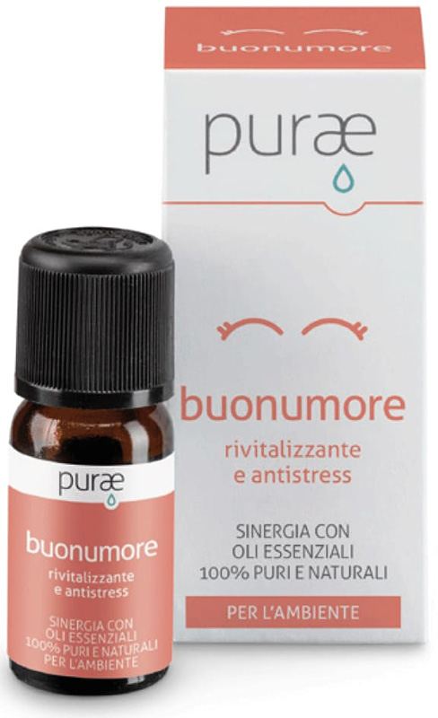 PURAE SINERGIA CON OLI ESSENZIALI BUONUMORE 10 ML - Fontenova srl