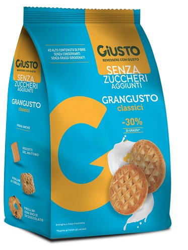GIUSTO SENZA ZUCCHERO GRANGUSTO CLASSICI 350 G - Fontenova srl