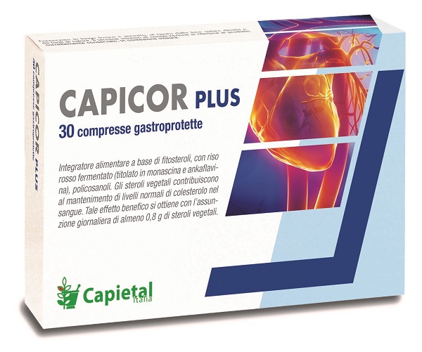 CAPICOR PLUS 30 COMPRESSE GASTROPROTETTE - Fontenova srl