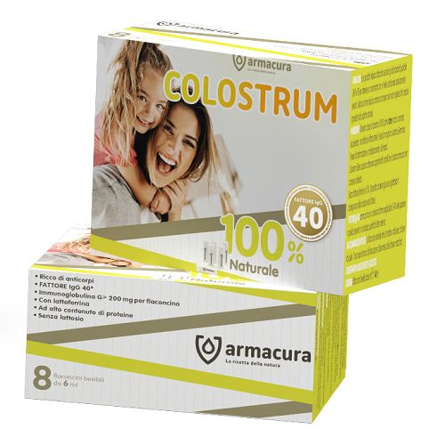ARMACURA COLOSTRUM 8 FLACONCINI 6 ML - Fontenova srl