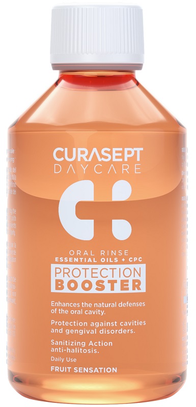 CURASEPT DAYCARE COLLUTORIO PROTECTION BOOSTER FRUIT SENSATION 500 ML - Fontenova srl