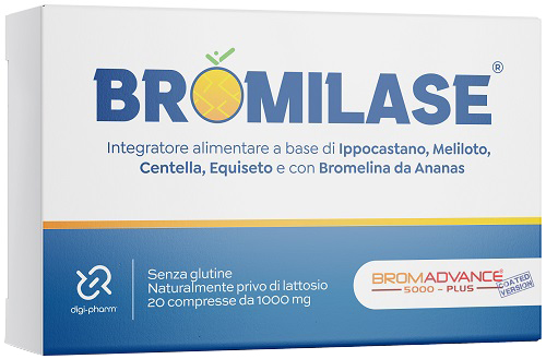 BROMILASE 20 COMPRESSE - Fontenova srl