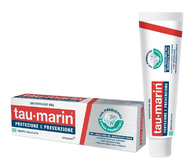 TAU MARIN DENTIFRICIO MENTA DELICATA PROTEZIONE PREVENZIONE 75 ML - Fontenova srl