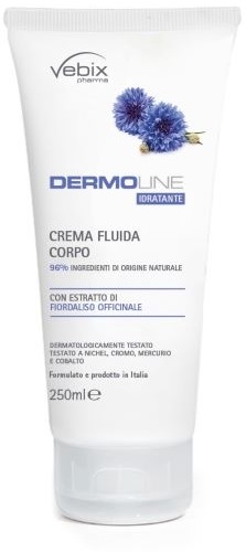 VEBIX DERMOLINE CREMA FLUIDA CORPO FIORDALISO 250 ML - Fontenova srl