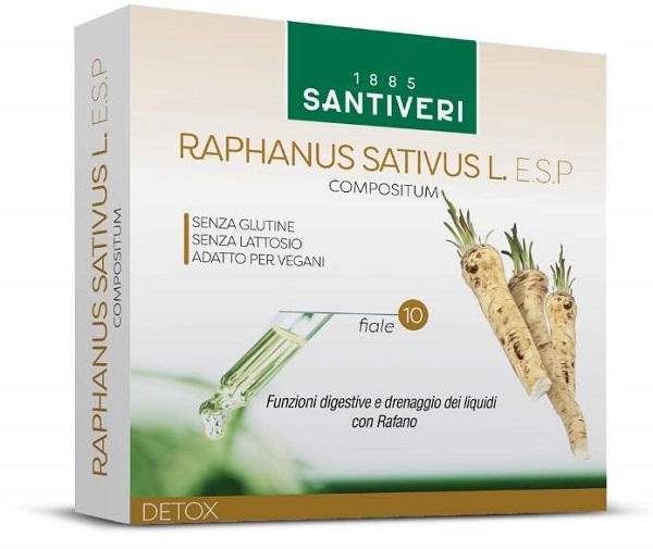 RAPHANUS SATIVUS L ESP 10 FIALE DA 10 ML - Fontenova srl