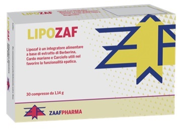 LIPOZAF 30 COMPRESSE - Fontenova srl