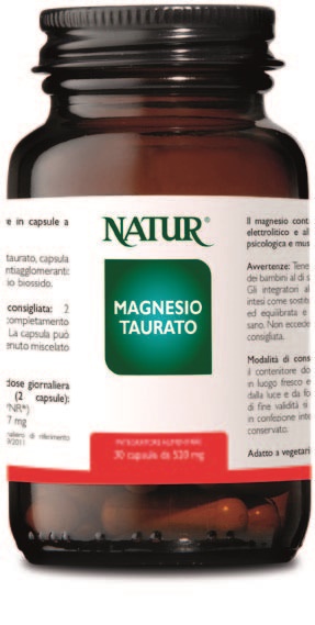 MAGNESIO TAURATO 30 CAPSULE - Fontenova srl