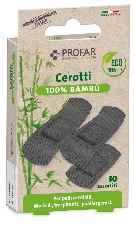 CEROTTI PROFAR BAMBU' FORMATI ASSORTITI 30 PEZZI - Fontenova srl