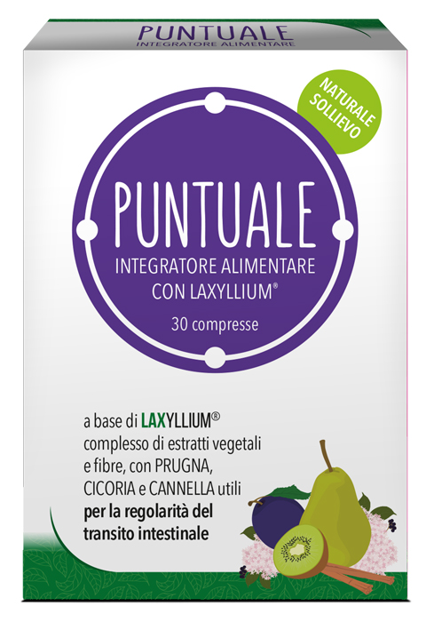 PUNTUALE CON LAXYLLIUM 30 COMPRESSE - Fontenova srl