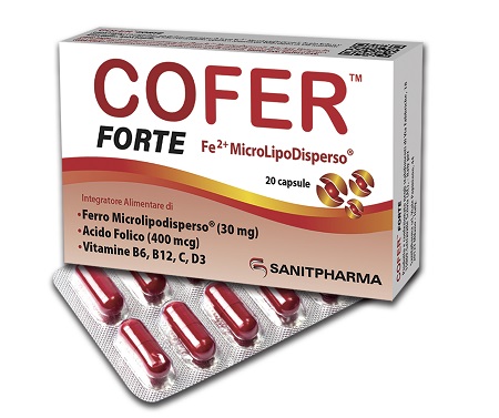 COFER FORTE 20 CAPSULE DA 496 MG - Fontenova srl