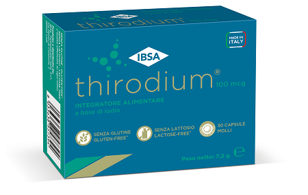THIRODIUM 100MCG 30 CAPSULE MOLLI - Fontenova srl