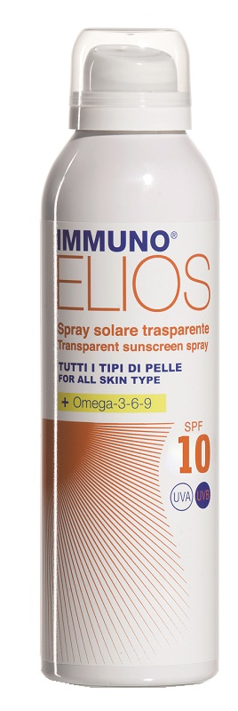 IMMUNO ELIOS SPRAY SOLARE TRASPARENTE SPF 10 150 ML - Fontenova srl