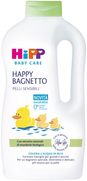 HIPP BABY CARE HAPPY BAGNETTO FORMATO FAMIGLIA FUN 1000 ML - Fontenova srl