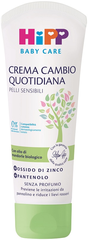HIPP BABY CARE CREMA CAMBIO QUOTIDIANA PELLI SENSIBILI 75 ML - Fontenova srl
