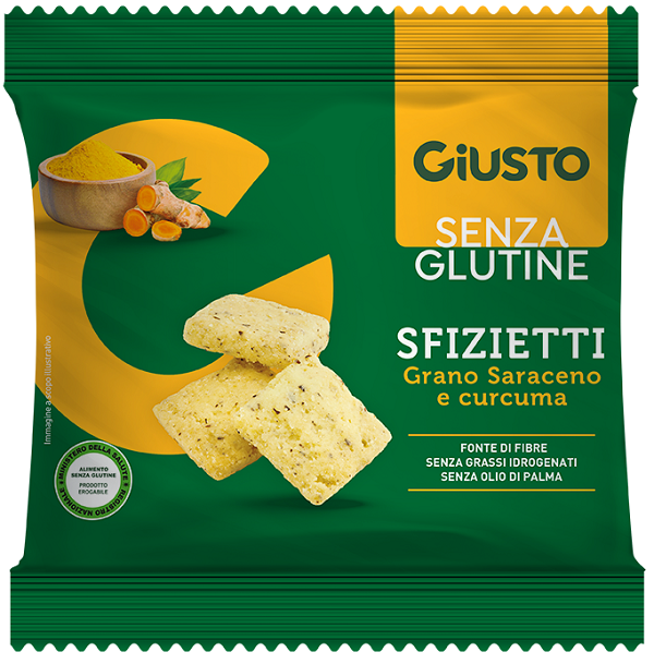 GIUSTO SENZA GLUTINE SFIZIETTI GRANO SARACENO 40 G - Fontenova srl