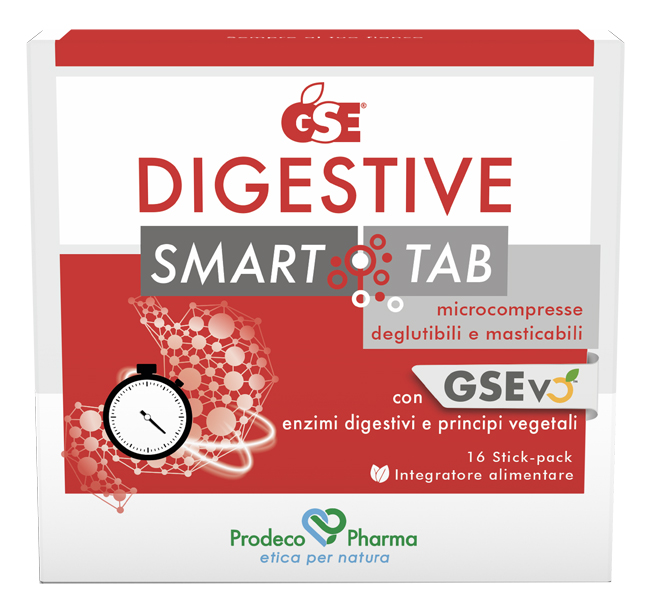 GSE DIGESTIVE SMART TAB 16 STICK PACK - Fontenova srl