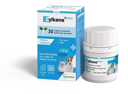 ZYLKENE PLUS CANI/GATTI 10 KG 30 CAPSULE - Fontenova srl