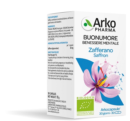 ARKOCPS ZAFFERANO BIO 30 CAPSULE - Fontenova srl