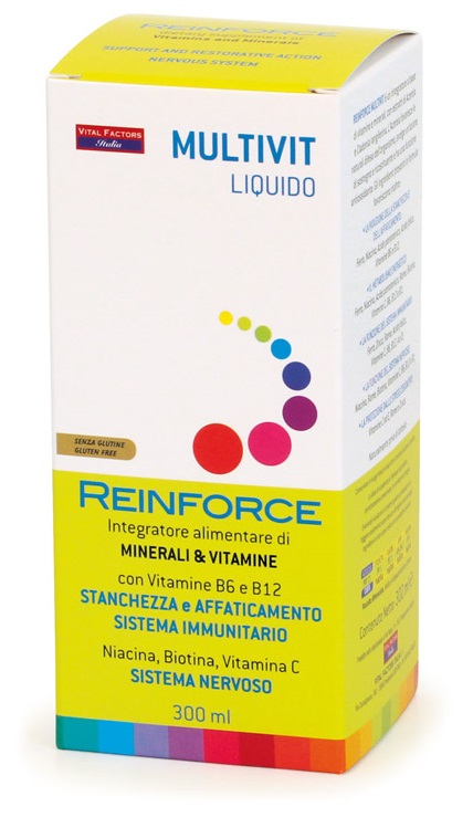 REINFORCE MULTIVITAMINE 300 ML - Fontenova srl