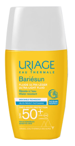URIAGE EAU THERMALE BARIESUN FLUIDO ULTRA LEGGERO SPF50+ 30 ML - Fontenova srl