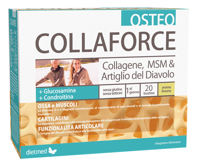 COLLAFORCE OSTEO 20 BUSTINE - Fontenova srl