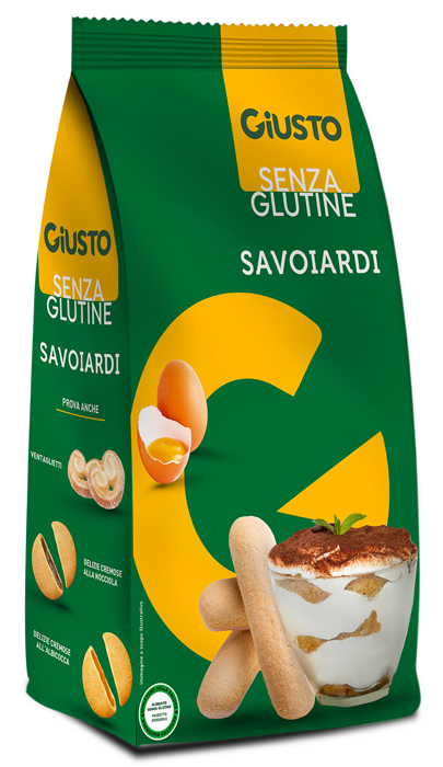 GIUSTO SENZA GLUTINE SAVOIARDI 150 G - Fontenova srl