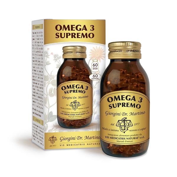 OMEGA 3 SUPREMO 60 SOFTGEL - Fontenova srl